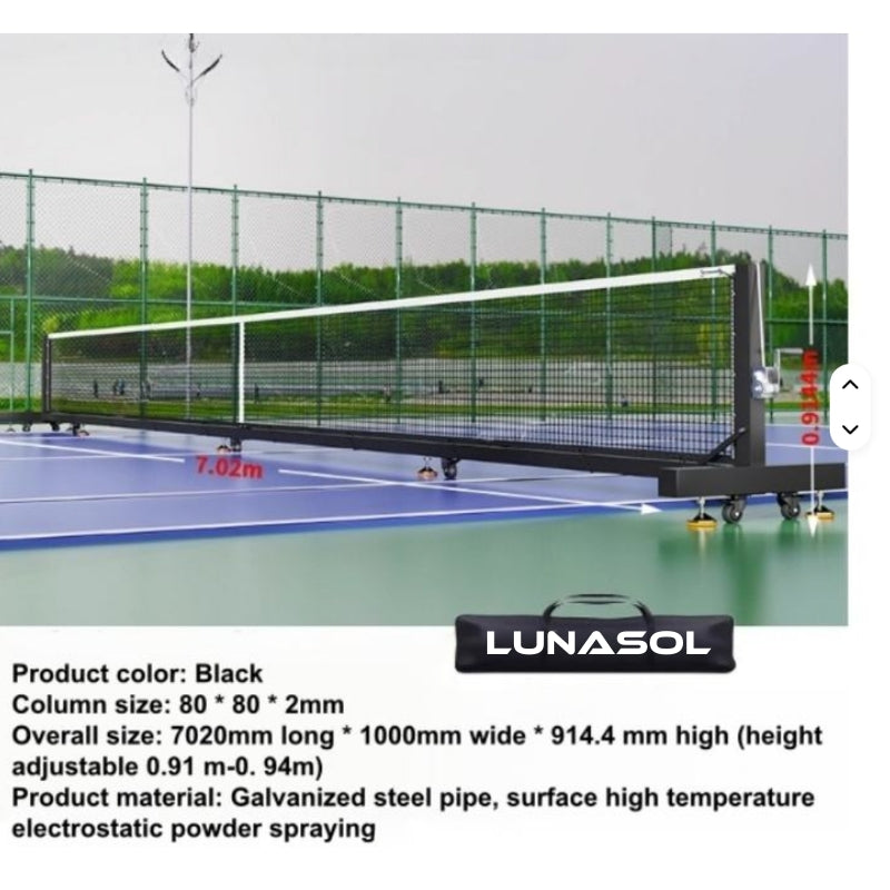 LunaSol Professional Portable Pickleball Net
