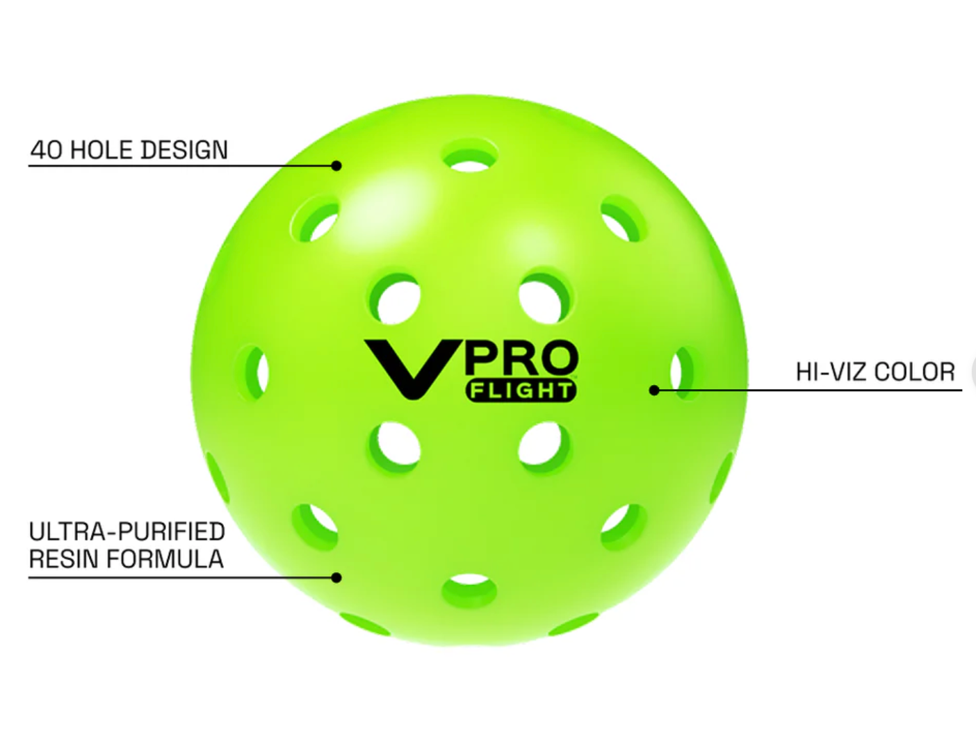 Vulcan V-Pro Flight Pickleball